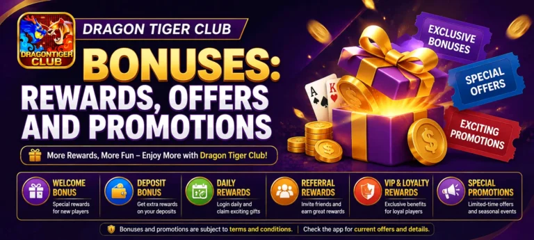 Dragon Tiger Club Bonuses